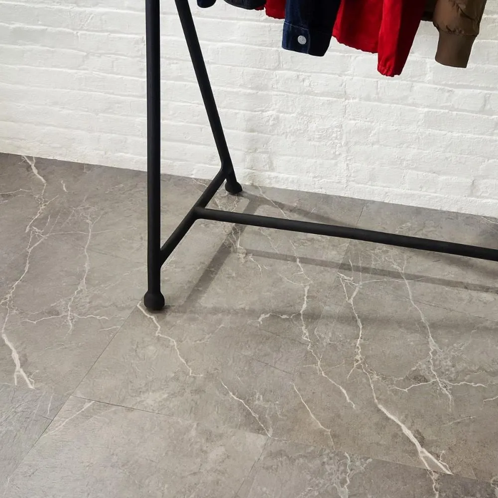 Artmore Tile Loseta Marbello 28-mil 18-in W x 36-in L Waterproof Glue down Vinyl Tile, photo 2 of 8