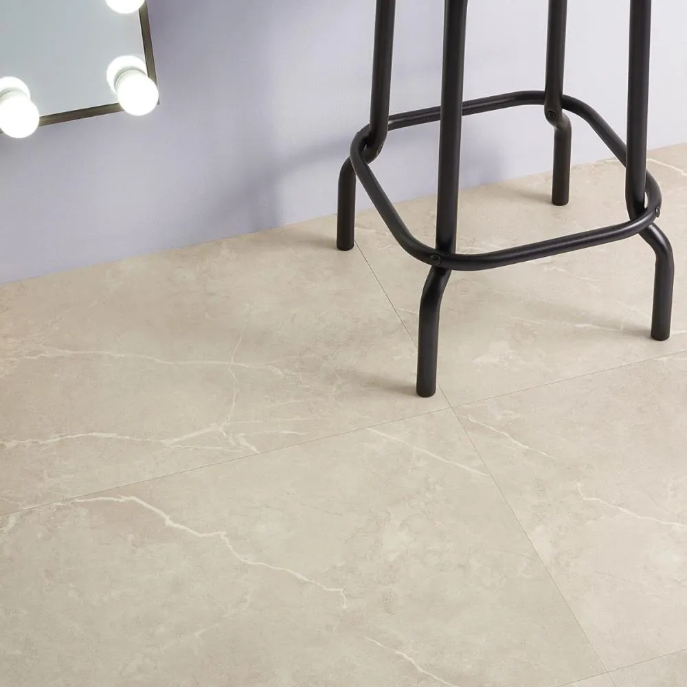 Artmore Tile Loseta Marbello 28-mil 18-in W x 36-in L Waterproof Glue down Vinyl Tile, photo 6 of 8
