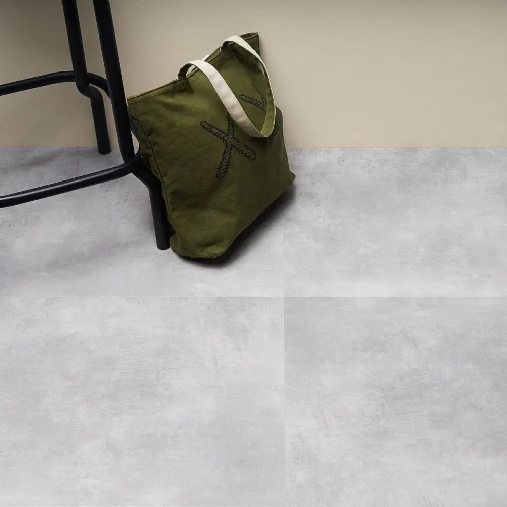 Artmore Tile Silver 28.0-mil x 18-in W Waterproof Stone look Luxury Vinyl Tile Flooring ( 36.0-sq ft Carton ), photo 2 of 8