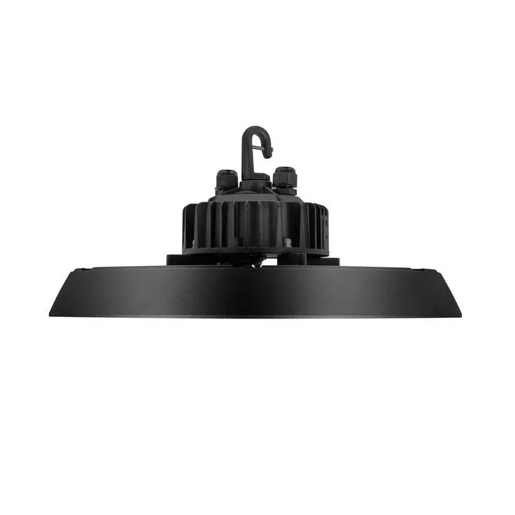 Commercial Electric 14 in. Black Integrated LED Dimmable High Bay Light at 30000 Lumens, 5000K Daylight (2-Pack), photo 8 of 8