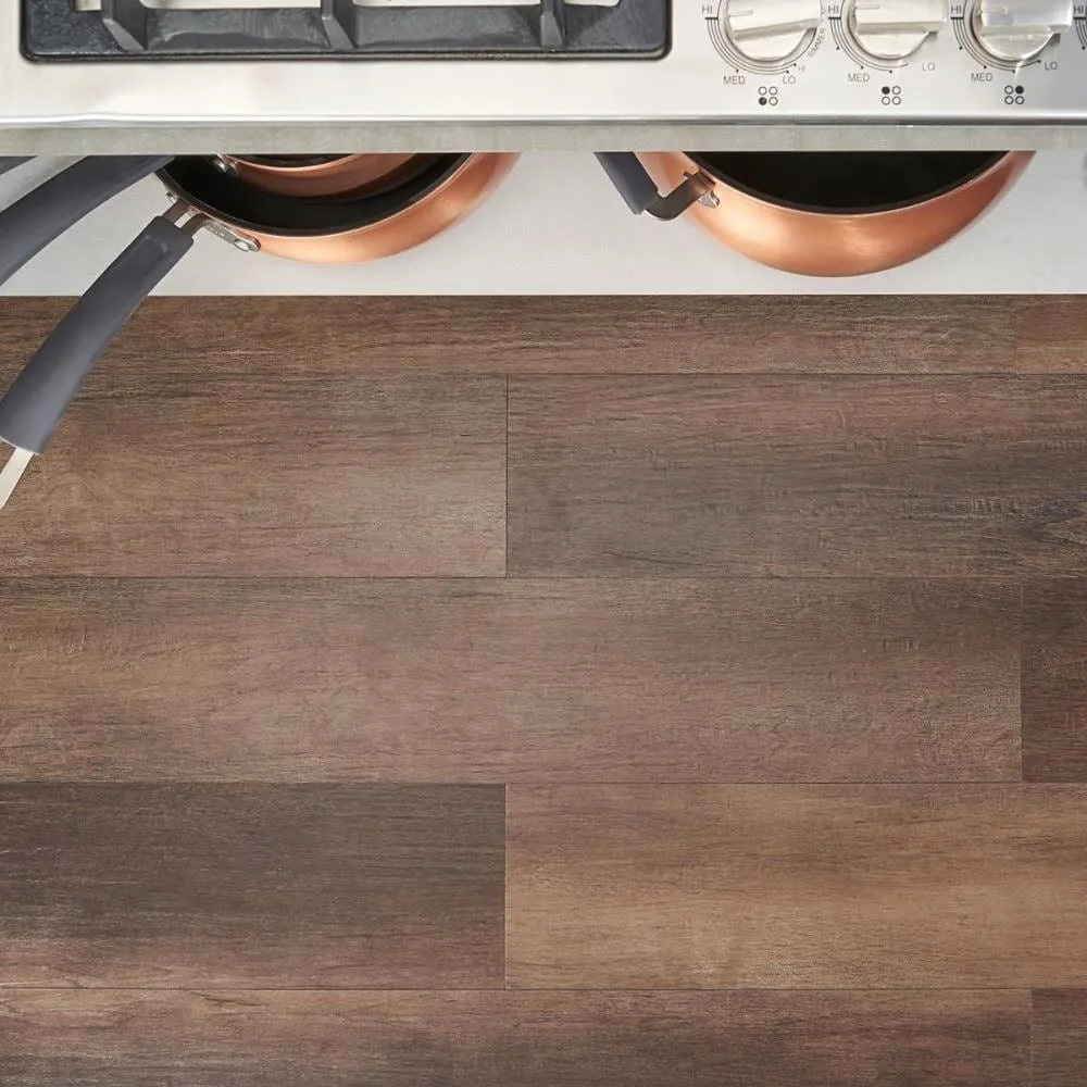 Artmore Tile Rogue 12-mil 6-in W x 48-in L Waterproof Interlocking Vinyl Plank, photo 20 of 20