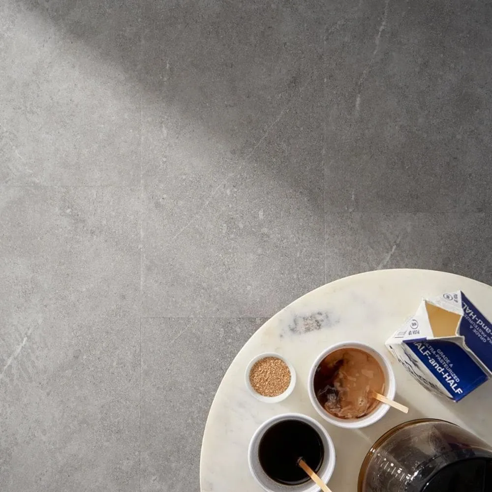 Artmore Tile Rogue Sandstone 28-mil 12-in W x 24-in L Waterproof Interlocking Vinyl Tile, photo 10 of 12