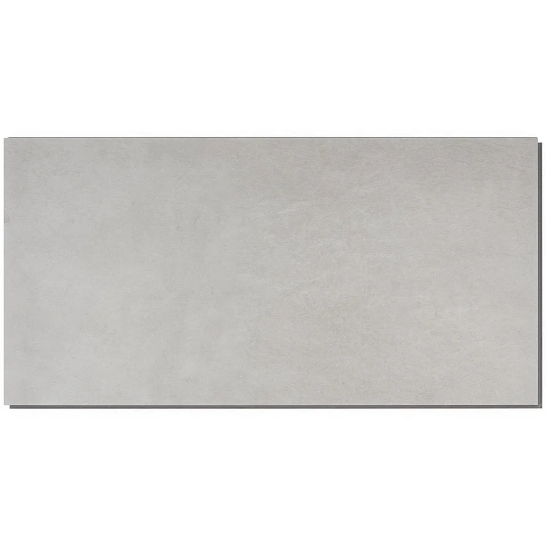Artmore Tile Light Gray 28.0-mil x 12-in W Waterproof Click Lock Stone look Luxury Vinyl Tile Flooring ( 23.45-sq ft Carton ), photo 8 of 10