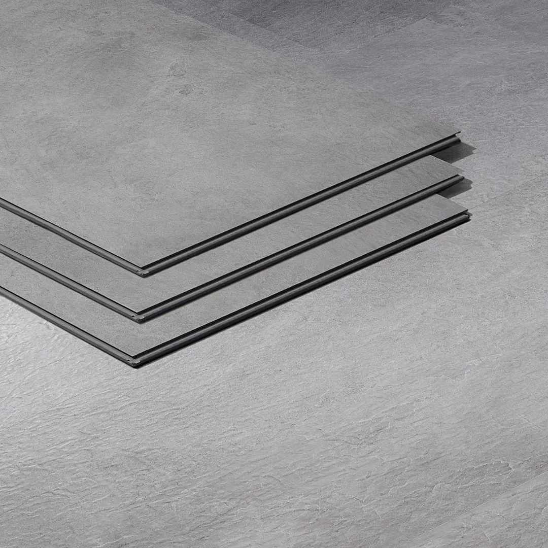 Artmore Tile Rogue Slate 28-mil 12-in W x 24-in L Waterproof Interlocking Vinyl Tile, photo 5 of 8
