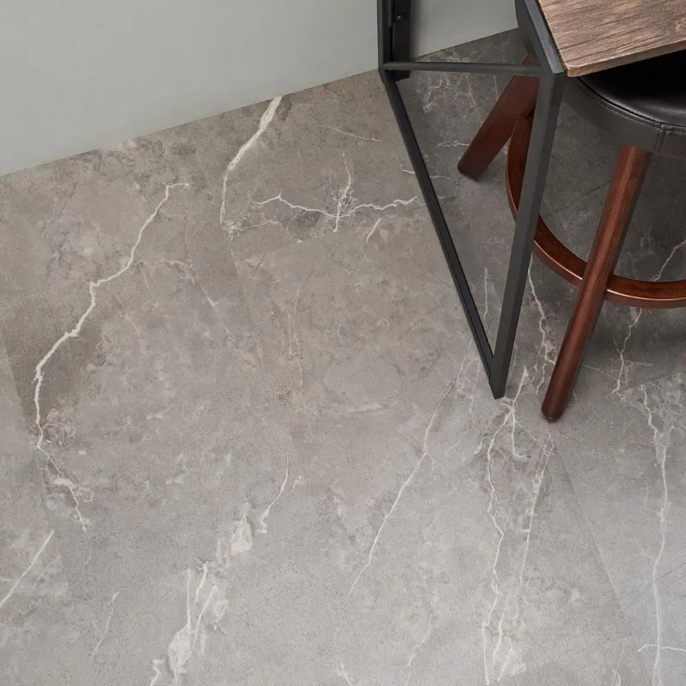 Artmore Tile Rogue Marble 28-mil 12-in W x 24-in L Waterproof Interlocking Vinyl Tile, photo 4 of 8