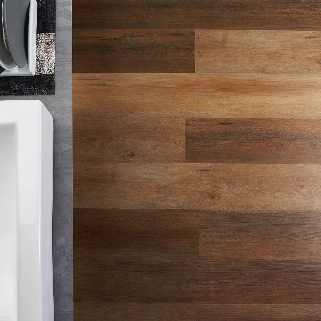 Artmore Tile Rogue 12-mil 6-in W x 48-in L Waterproof Interlocking Vinyl Plank, photo 12 of 20
