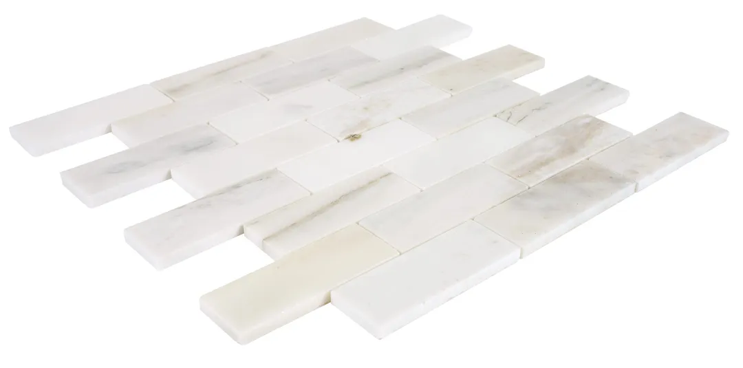 Satori Bianco Perla 12-in x 12-in Polished Natural Stone Look Mosaic Floor and Wall Tile (0.98-sq. ft/ Piece), photo 4 of 8