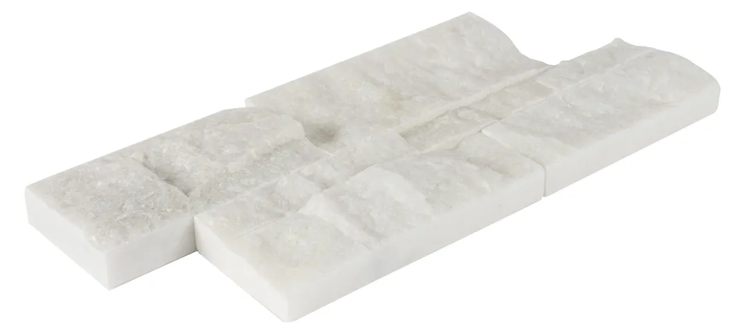 Satori Northern Arctic Ledgestone 6-in x 12-in Natural Stone Marble Look Wall Tile (0.48-sq. ft/ Piece), photo 7 of 8