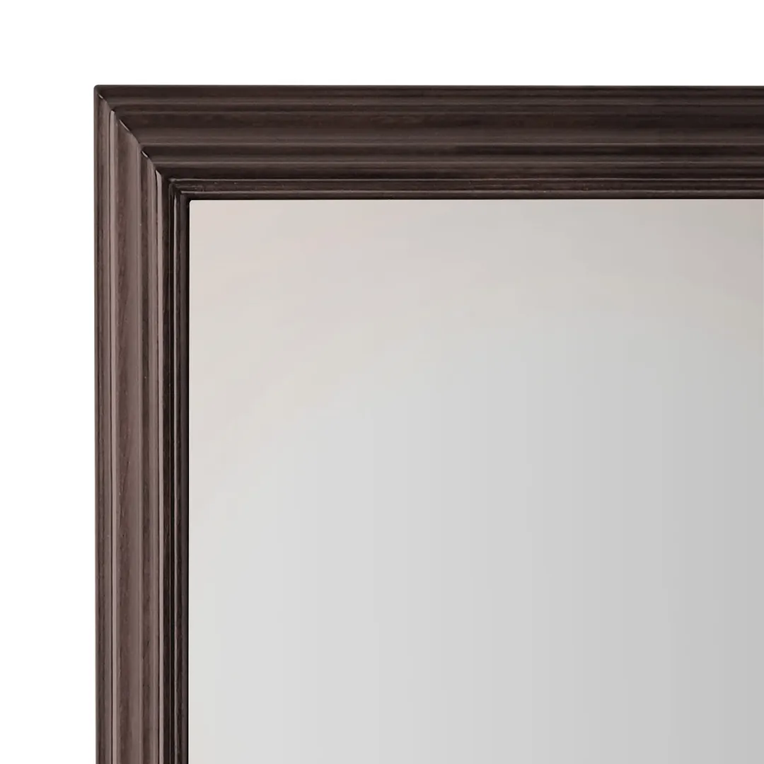 allen + roth 22.5-in x 27.5-in Fog Free Surface Mount Espresso Mirrored Soft Close Medicine Cabinet, photo 3 of 14