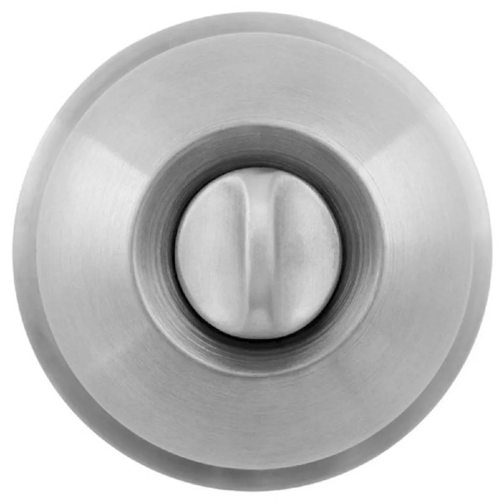 Commercial 2-1/8 in. Grade 2 Satin Chrome Keyed Entry Door Knob, photo 5 of 6
