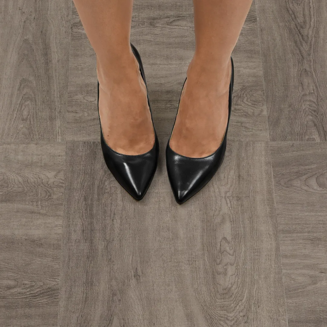 FloorPops Neutral 12-in x 12-in Water Resistant Peel and Stick Vinyl Tile Flooring (20-sq ft), photo 8 of 8