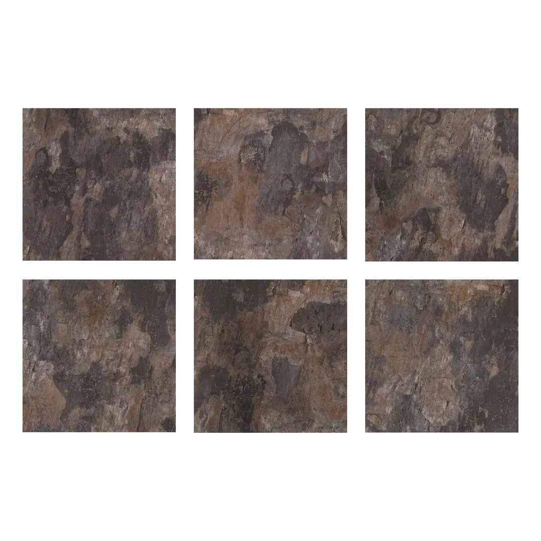 FloorPops Brownstone 12 in. W x 12 in. L Peel and Stick Floor Vinyl Tiles, 20 Tiles (20 sq. ft. Case), photo 2 of 8