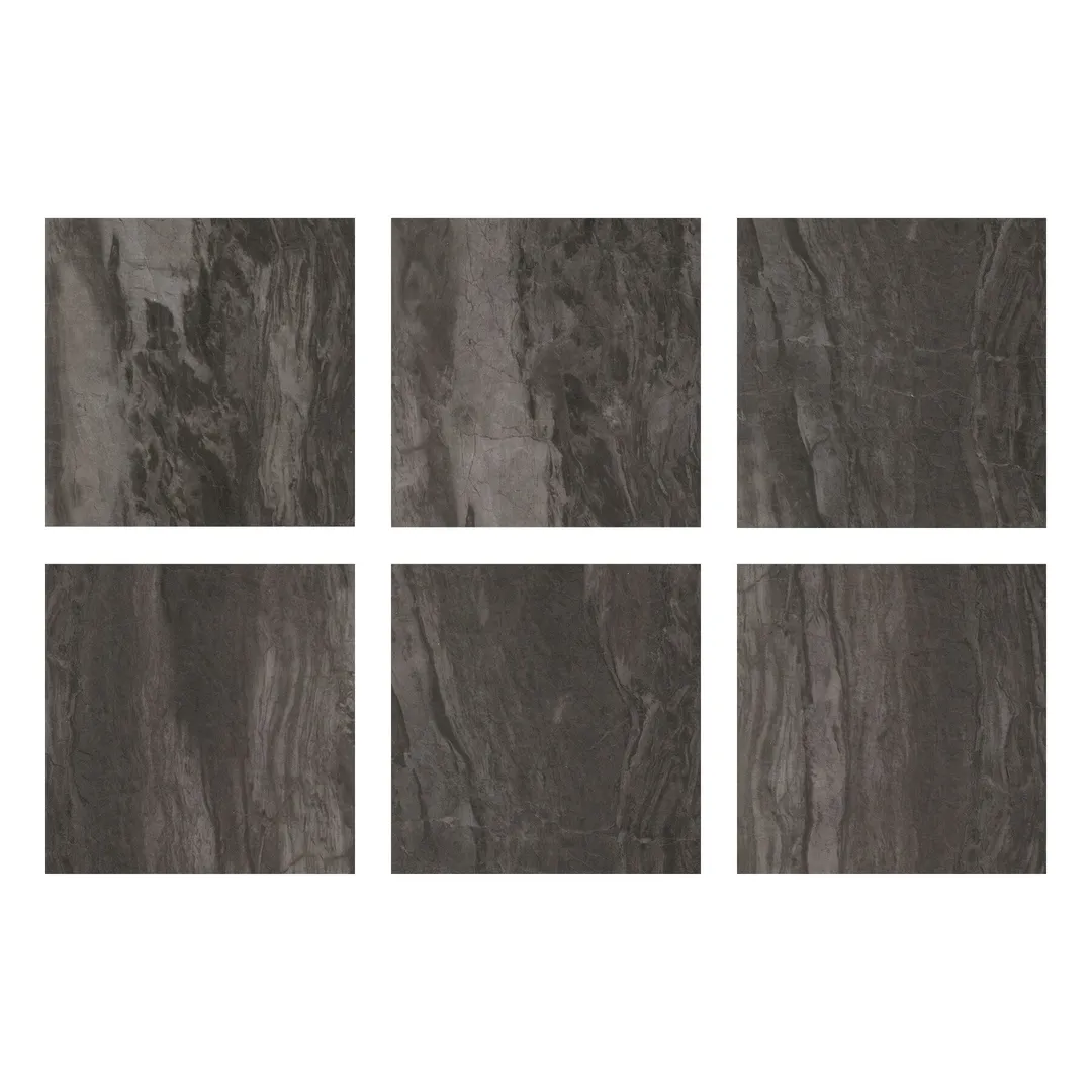 FloorPops Black 12-in x 12-in Water Resistant Peel and Stick Vinyl Tile Flooring (20-sq ft), photo 2 of 8