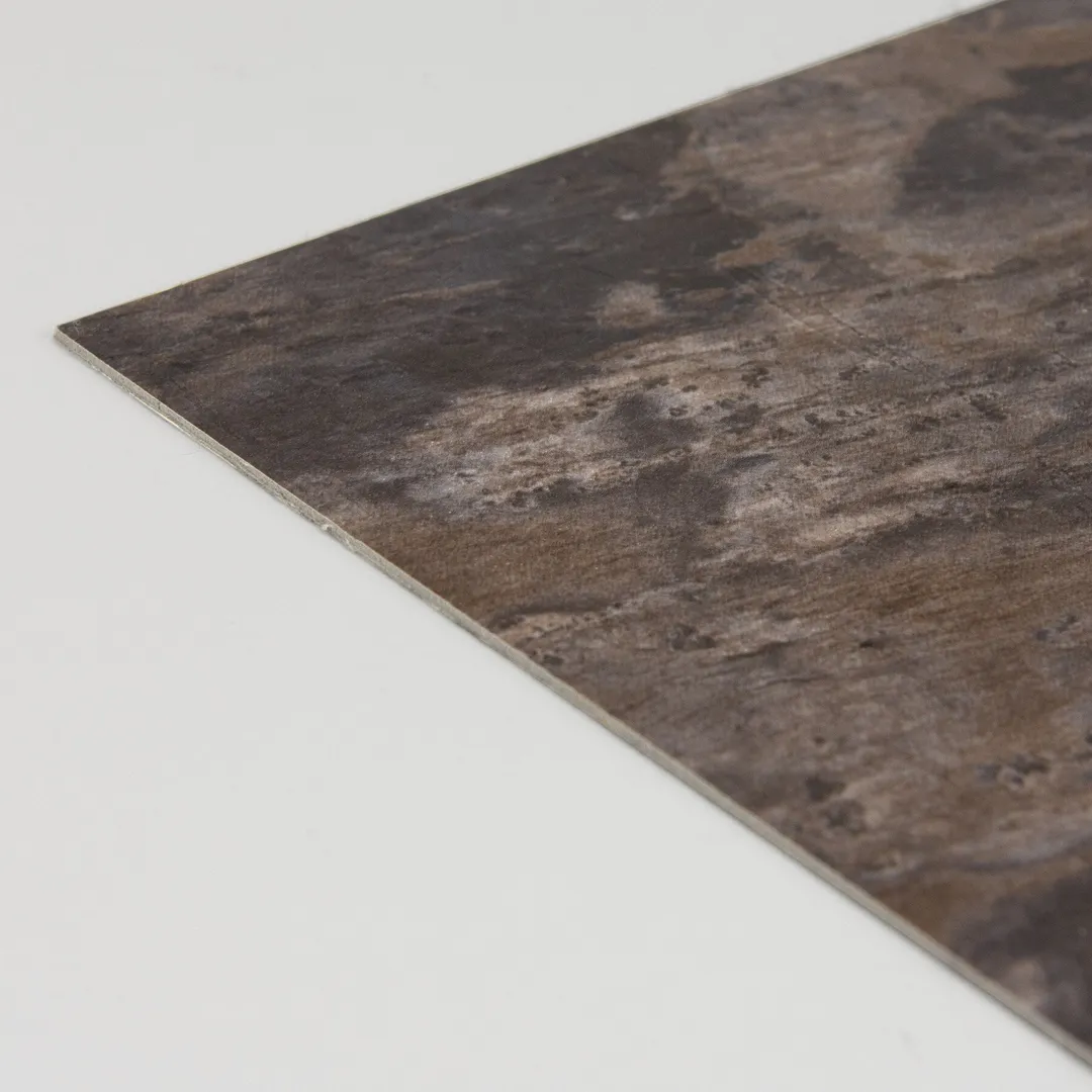 FloorPops Brownstone 12 in. W x 12 in. L Peel and Stick Floor Vinyl Tiles, 20 Tiles (20 sq. ft. Case), photo 3 of 8