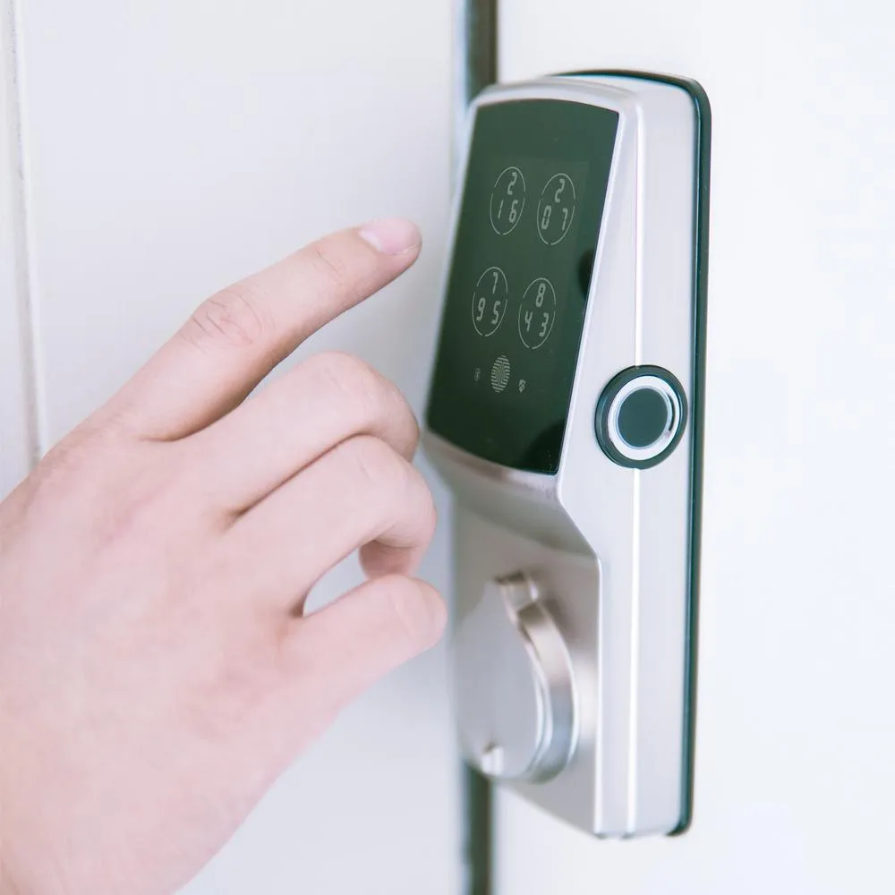 Lockly Secure PRO Satin Nickel Smart Lock Deadbolt with 3D Fingerprint and WiFi (Works with Alexa and Google Home), photo 2 of 9