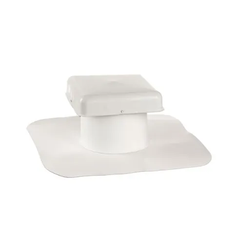 EverGuard One-Way TPO Vent, 8 in. Diameter, 45 mil, TPO Membrane & Steel