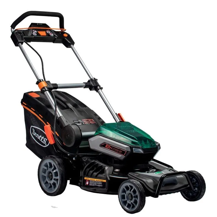 Scotts 21 in. 62-Volt Lithium-Ion Cordless Battery Walk Behind Push Mower with 5 Ah Battery and Charger Included, photo 2 of 10
