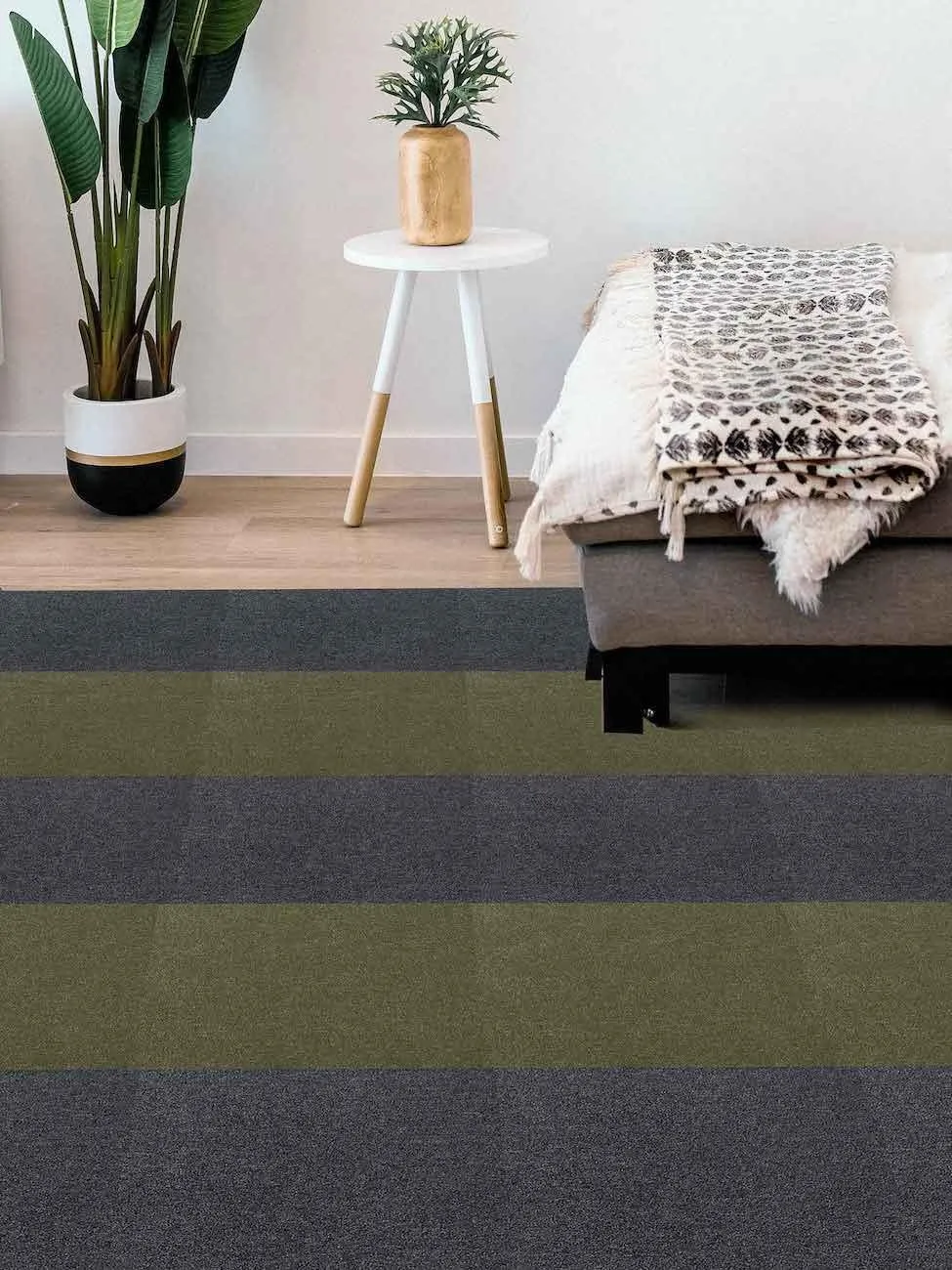 Design is Personal DIP Shade Carpet Tile Square 19.7 in. x 19.7 in. 16.2 sq ft/6 pack, photo 15 of 16
