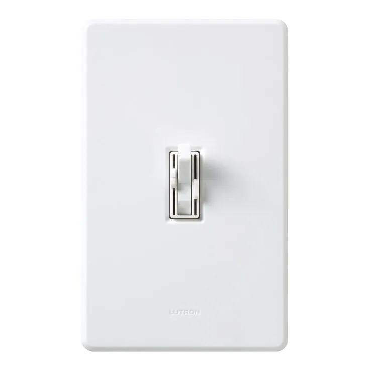 Lutron Toggler 1.5 Amp Single-Pole 3-Speed Combination Fan and Light Control, White, photo 2 of 6