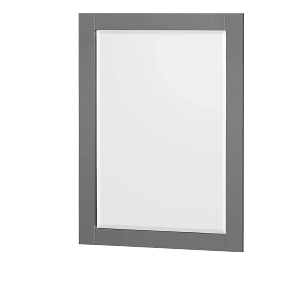 Wyndham Collection Sheffield 78.5-in Dark Gray Bathroom Vanity Cabinet with Mirrors, photo 3 of 3
