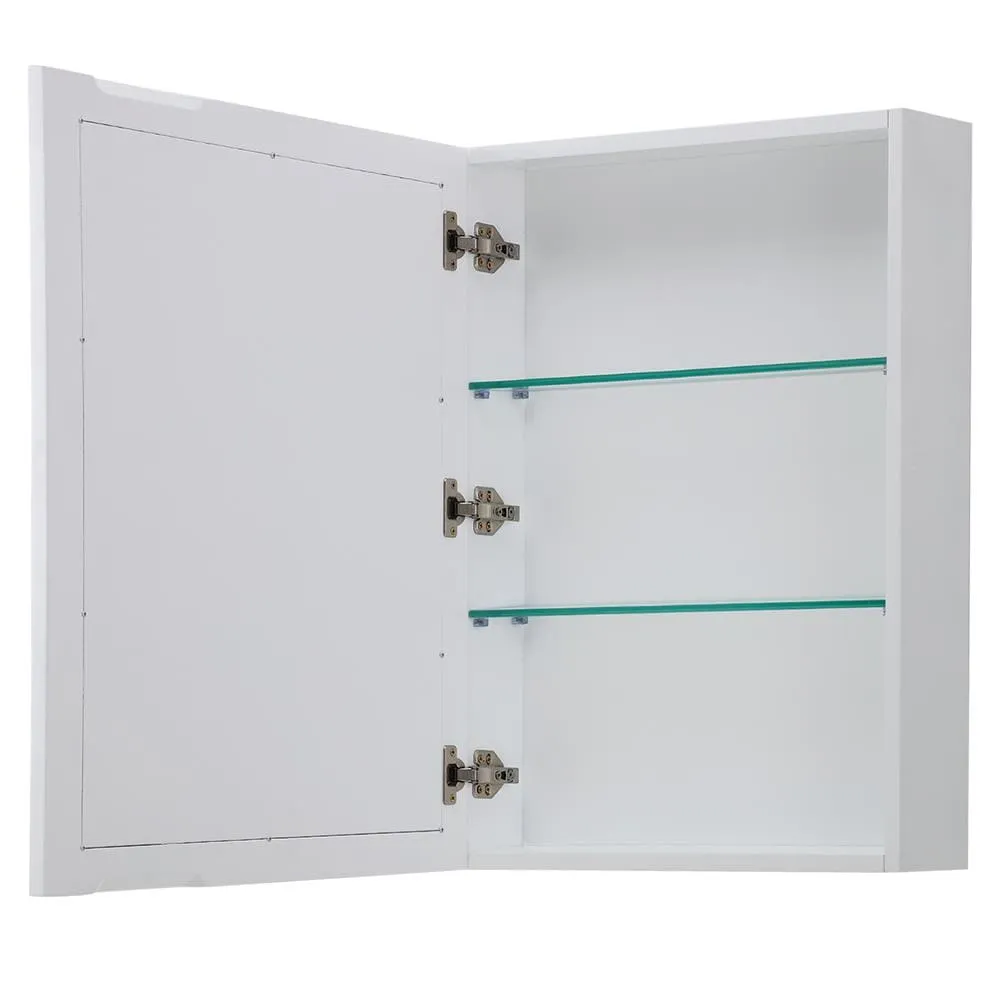 Wyndham Collection Daria 29-in White Bathroom Vanity Cabinet (Mirror Included), photo 4 of 5