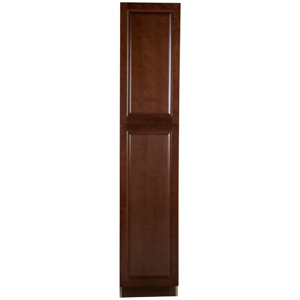 Benton Assembled 18x84x24 in. Pantry Cabinet with Adjustable Shelves in Amber, photo 13 of 15