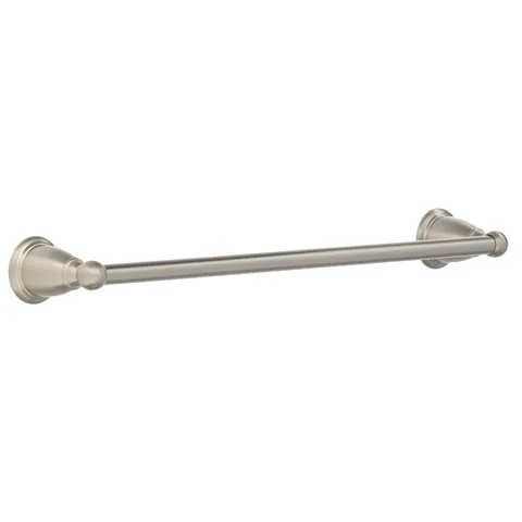Brantford 18 in. Towel Bar in Brushed Nickel