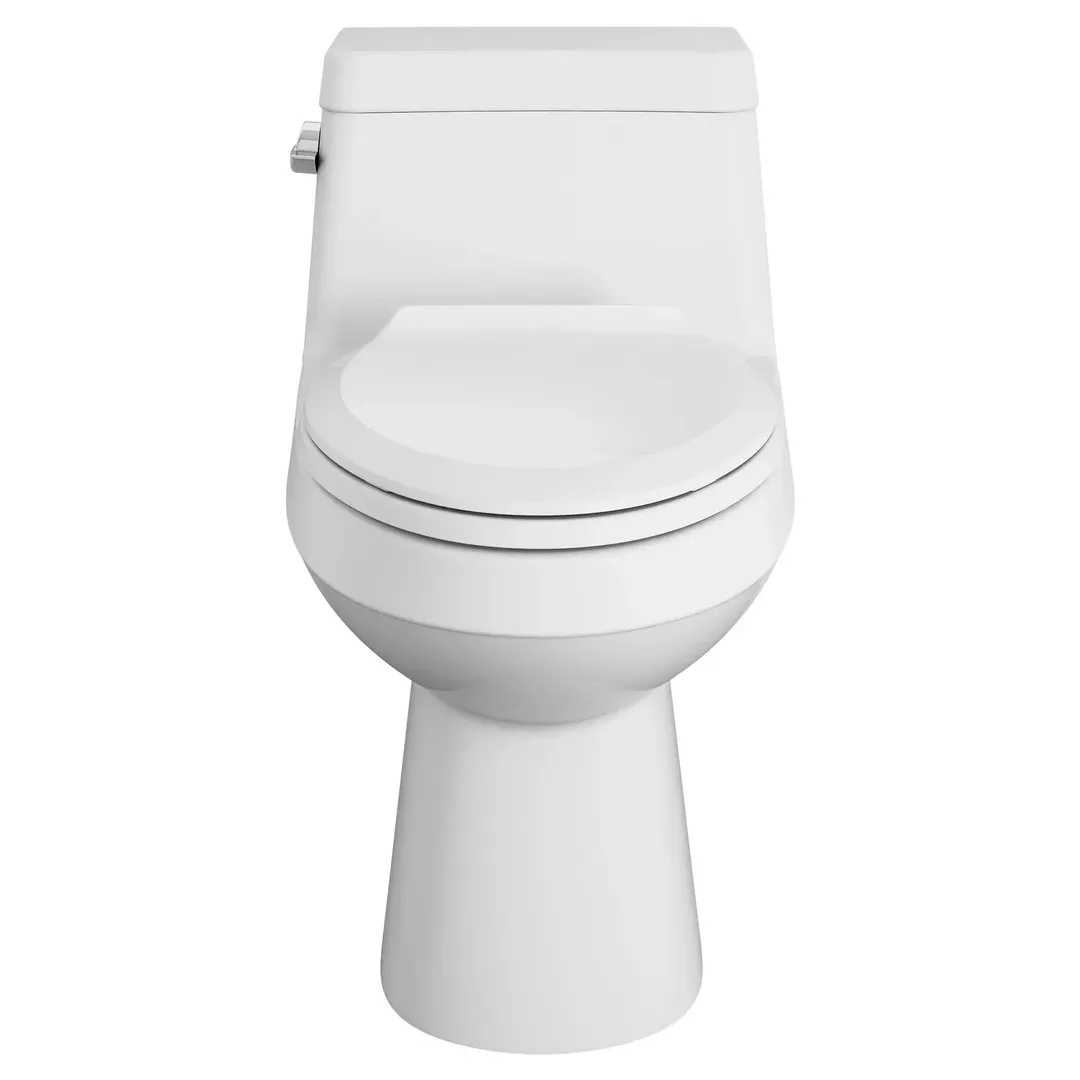 American Standard Colony 1-Piece 1.28 GPF Single Flush Elongated Toilet in White, Seat Included, photo 2 of 9