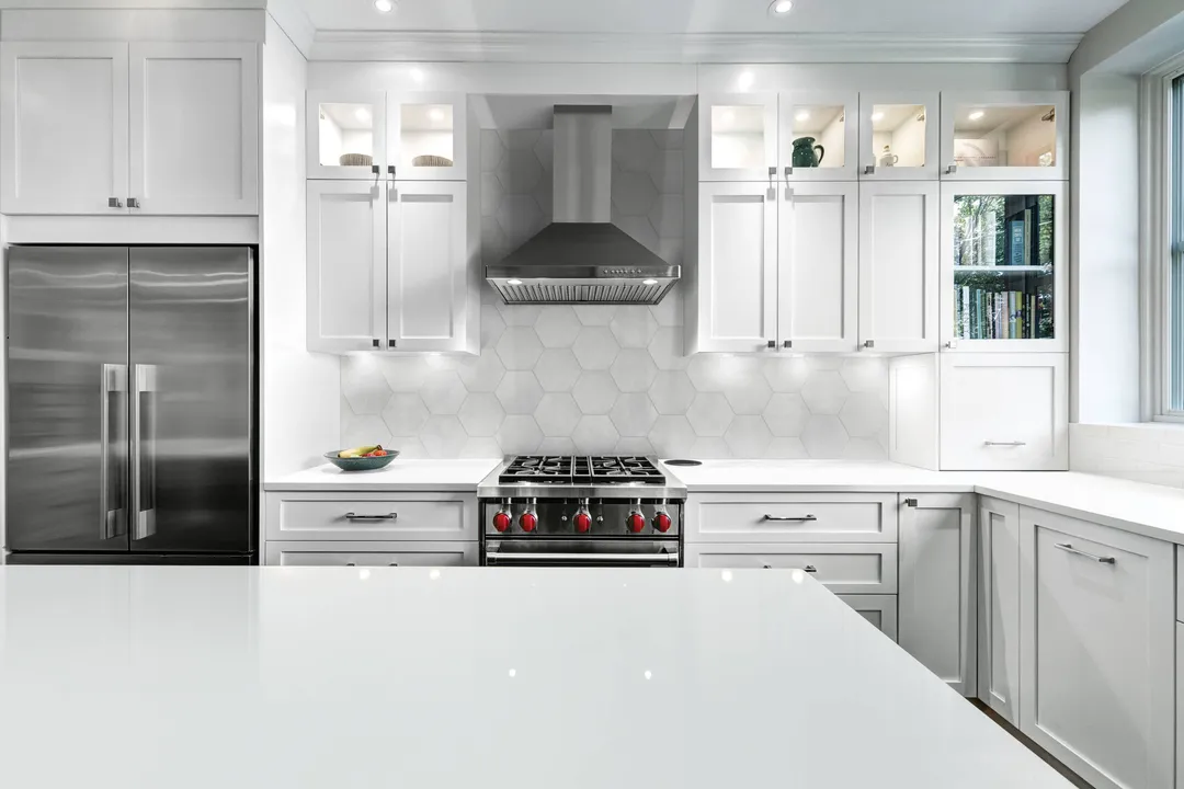 Satori Nouveau Greige 7-in x 8-in Matte Porcelain Encaustic Hexagon Floor and Wall Tile (0.28-sq. ft/ Piece), photo 3 of 12