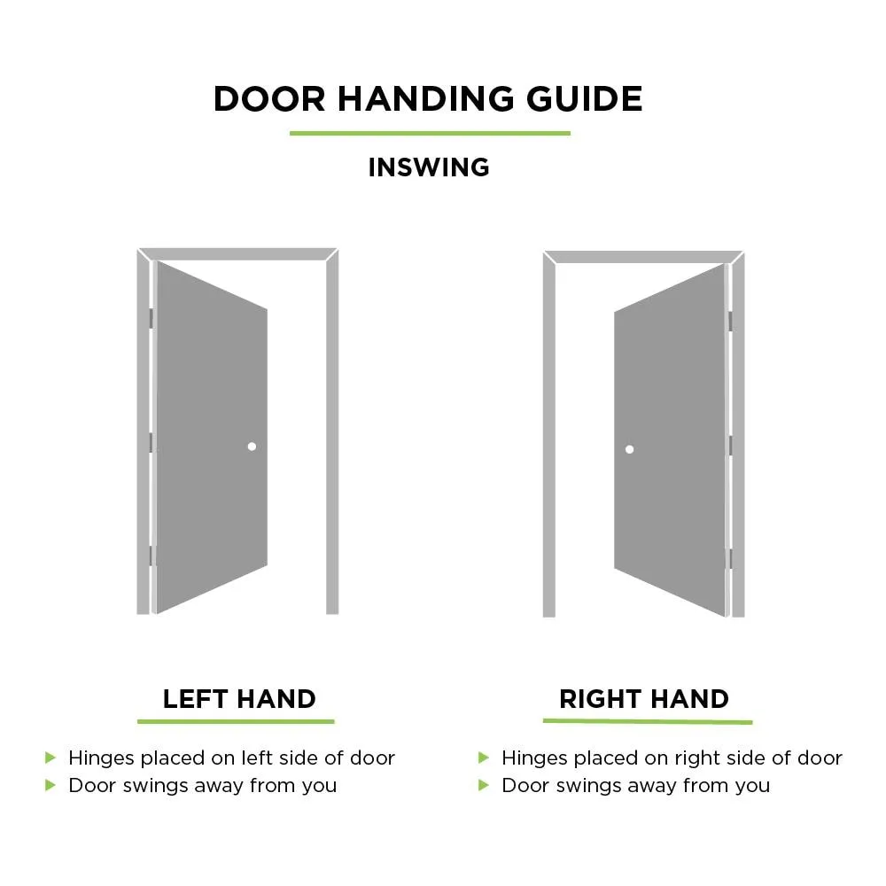 Masonite 32-in x 80-in Steel Half Lite Right-Hand Inswing Primed Prehung Front Door with Brickmould and Blinds, photo 7 of 8