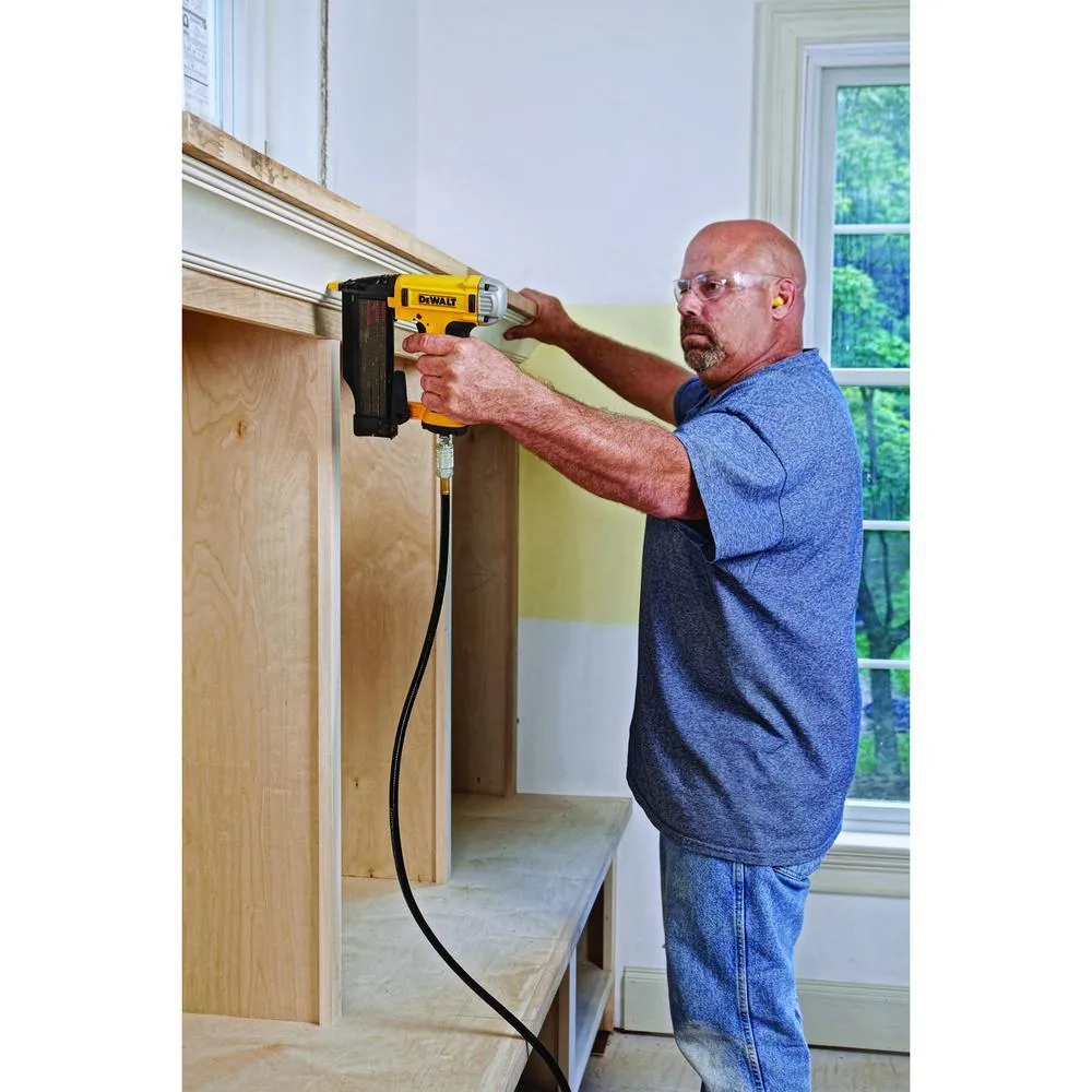 DEWALT 6 Gal. Heavy-Duty Pancake Electric Air Compressor and 18-Gauge Brad Nailer Combo Kit with Bonus Pin Nailer, photo 12 of 12