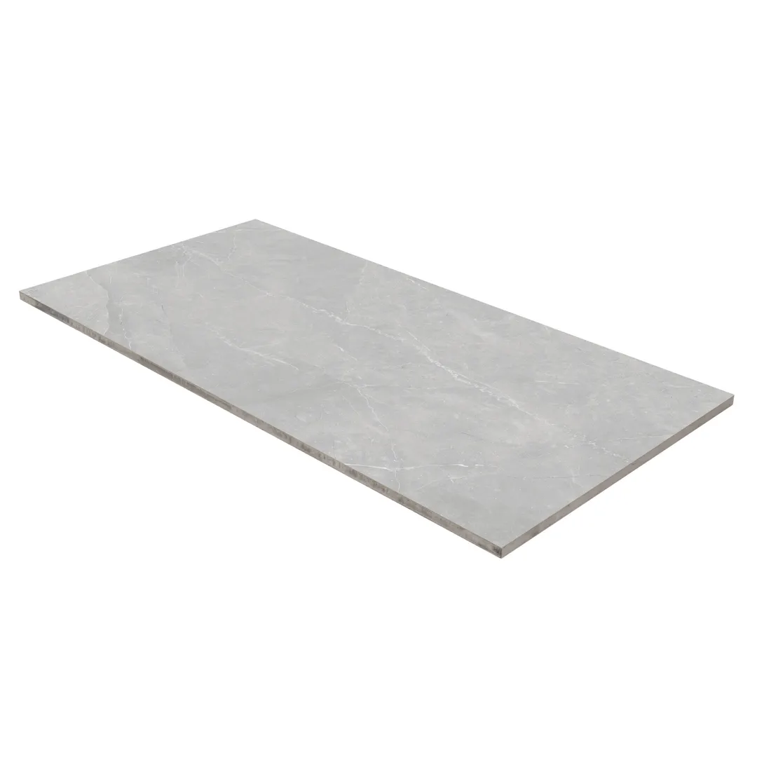 Satori Palisade Grigio 12-in x 24-in Polished Porcelain Marble Look Floor and Wall Tile (1.94-sq. ft/ Piece), photo 5 of 9
