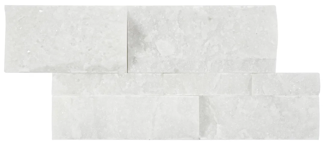 Satori Northern Arctic Ledgestone 6-in x 12-in Natural Stone Marble Look Wall Tile (0.48-sq. ft/ Piece), photo 3 of 8