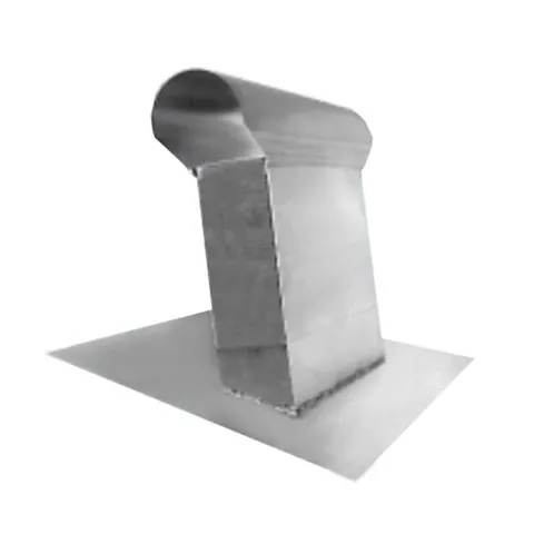 Art's Sheet Metal 4 × 14 in Roof Safe Horizontal Regular Roof Vent Flashing