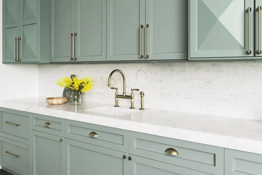 Satori Bianco 12-in x 12-in Polished Natural Stone Brick Look Mosaic Wall Tile (0.97-sq. ft/ Piece), photo 2 of 7