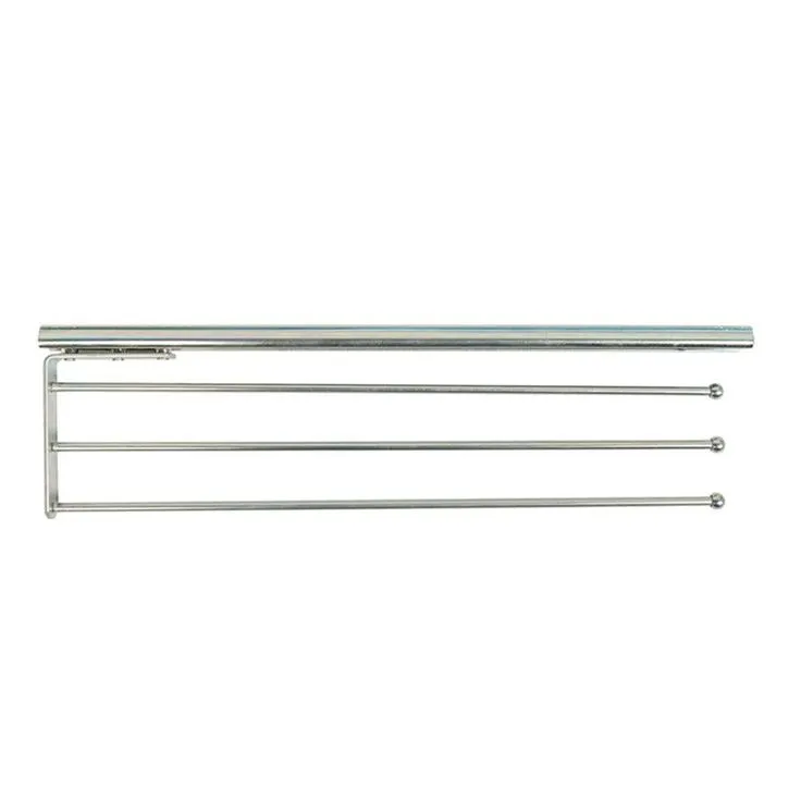 Knape & Vogt 1.31-in W x 5-in H Door/Wall Mount Metal Towel Holder, photo 2 of 2