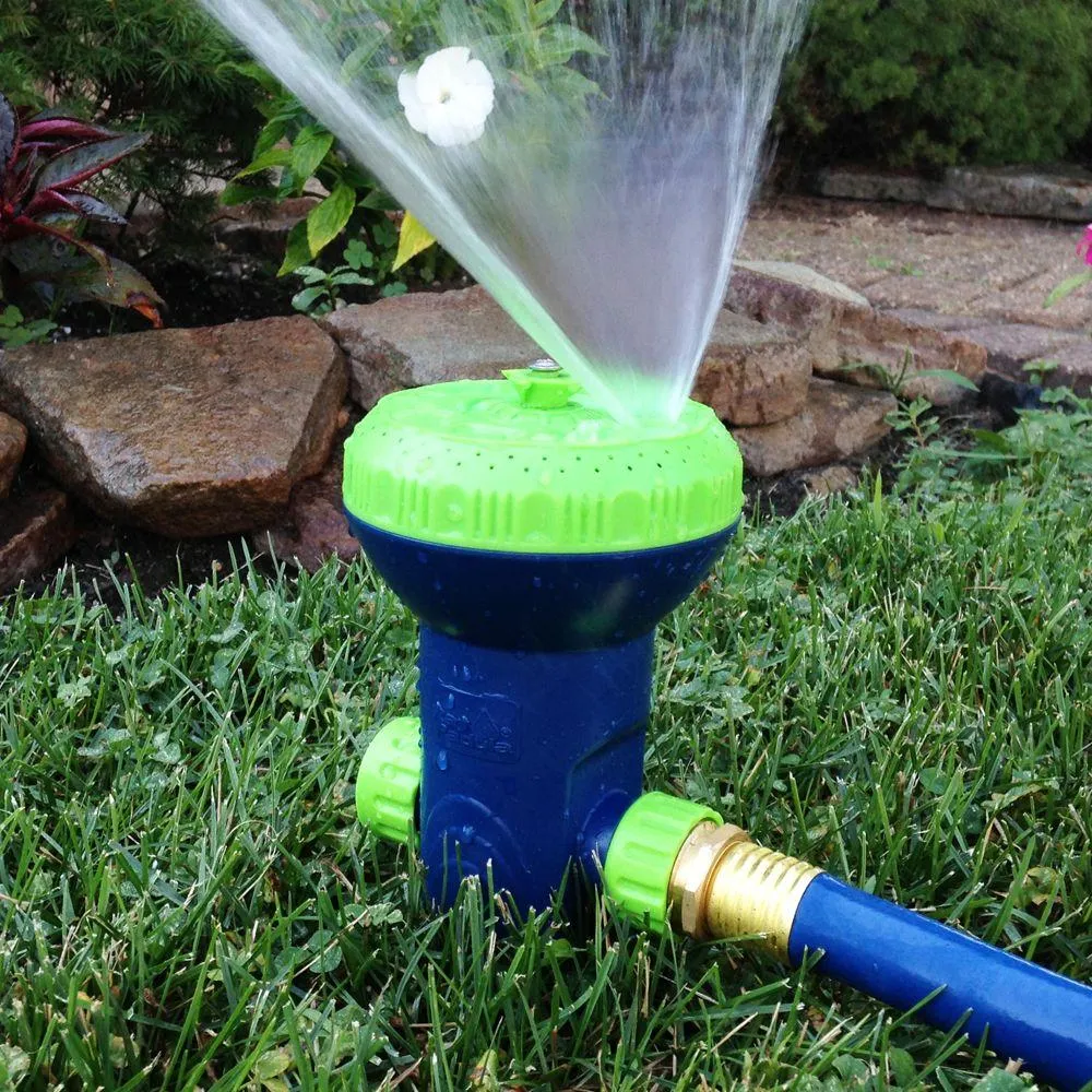 2-in-1 9-Pattern Turret Stationary Sprinkler on In-Series Spike, photo 4 of 6