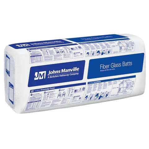 R-38 Attic Unfaced Fiberglass Batt Insulation, 63.33-sq ft Coverage
