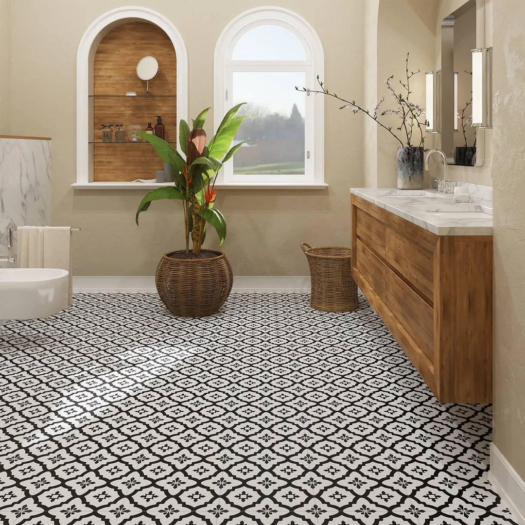 Lucida USA BaseCore Venetian 12-in x 12-in Waterproof Peel and Stick Luxury Flooring (36-sq ft), photo 4 of 6
