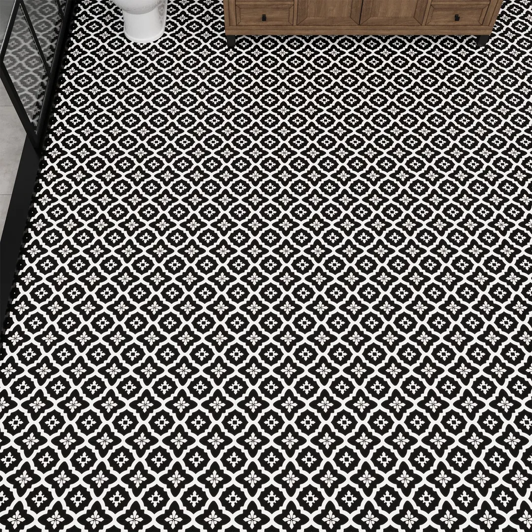 Lucida USA BaseCore Dark Venetian 12-in x 12-in Waterproof Peel-and-Stick Luxury Vinyl Tile Flooring (36-sq ft/Carton), photo 6 of 6