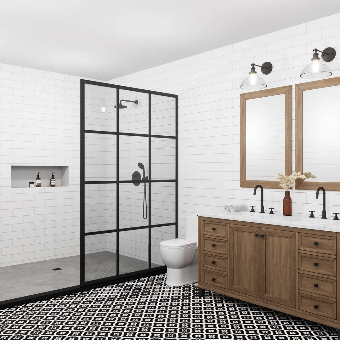 Lucida USA BaseCore Dark Venetian 12-in x 12-in Waterproof Peel-and-Stick Luxury Vinyl Tile Flooring (36-sq ft/Carton), photo 4 of 6