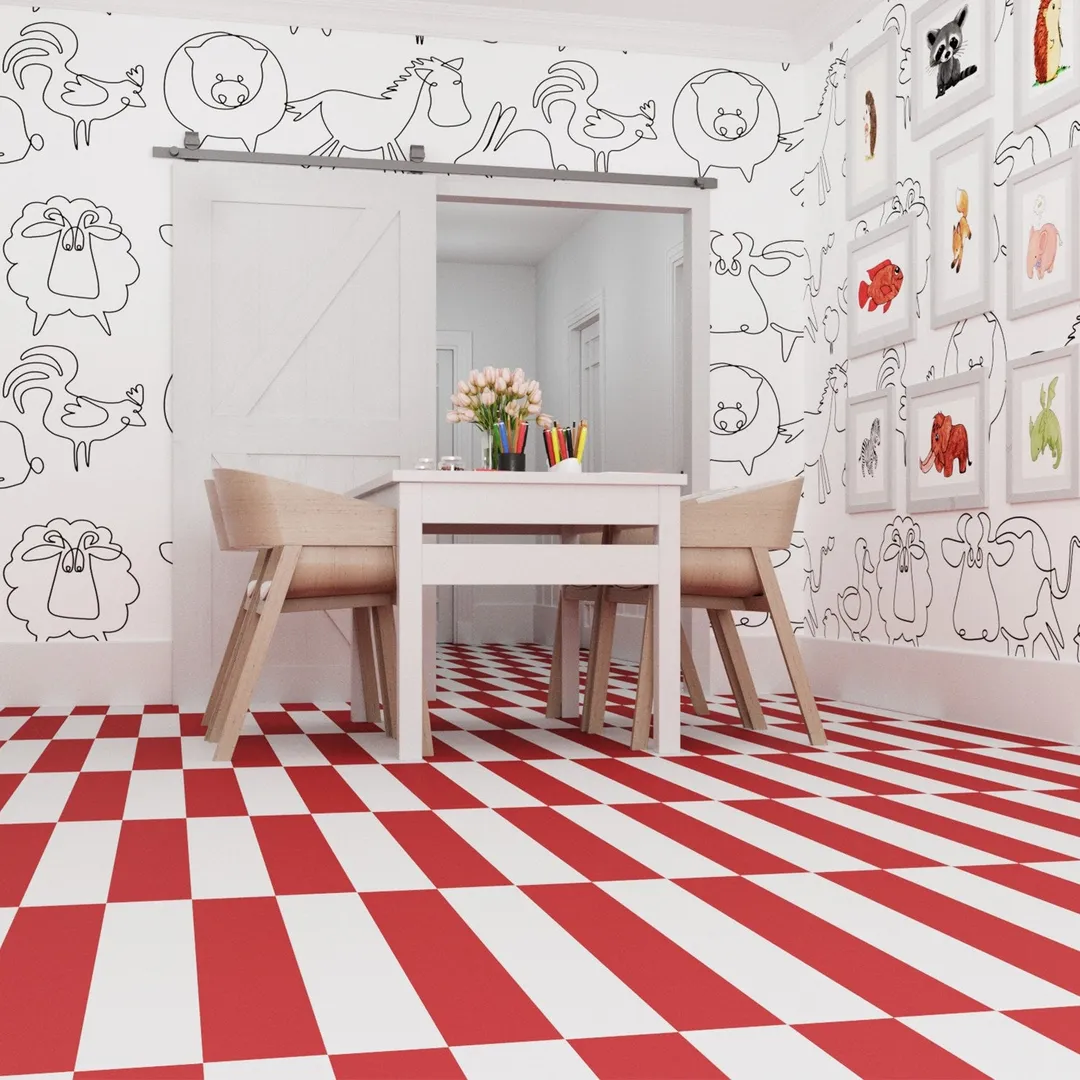 Lucida USA MonoCore Sangria 5-4/5-in W x 36-in L x 7-mm Thick Waterproof Interlocking Luxury Vinyl Plank Flooring, 22-mil Wear Layer (13-sq ft Carton), photo 3 of 8