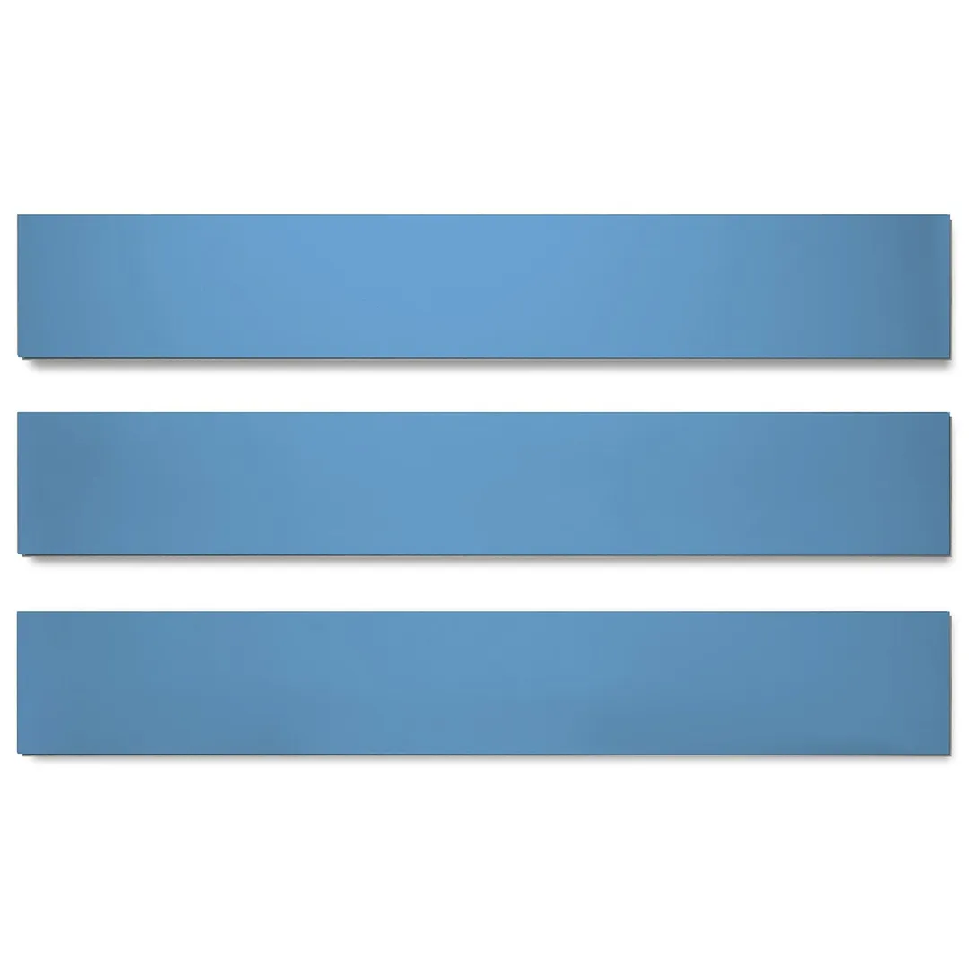 Lucida USA MonoCore Taffy Blue 22-mil x 5-4/5-in W x 36-in L Waterproof Interlocking Luxury Vinyl Plank Flooring (13-sq ft/ Carton), photo 4 of 10