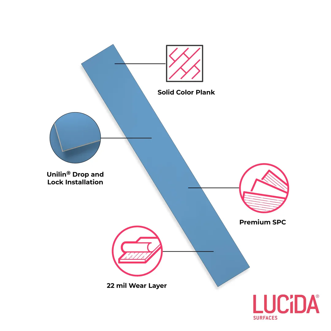 Lucida USA MonoCore Bilberry 5-4/5-in Wide x 7-mm Thick Waterproof Interlocking Luxury Vinyl Plank Flooring (13-sq ft), photo 8 of 8