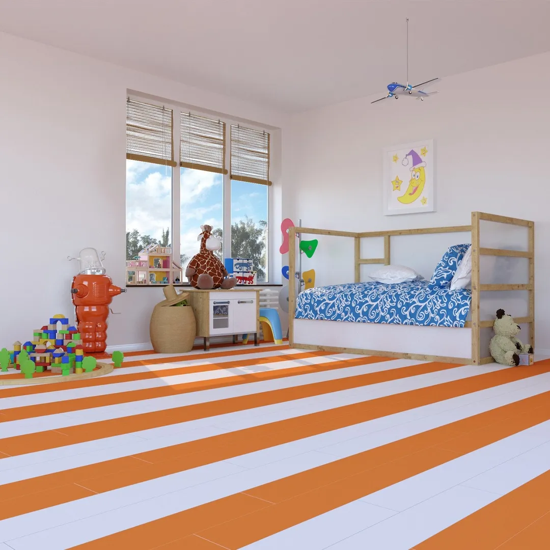 Lucida USA MonoCore Creamsicle Orange 22-mil x 5-4/5-in W x 36-in L Waterproof Interlocking Luxury Vinyl Plank Flooring (13-sq ft/ Carton), photo 11 of 16