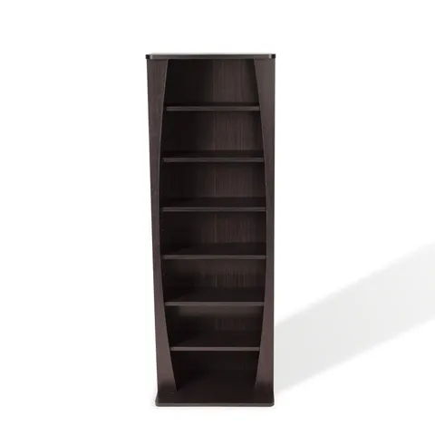 Espresso Traditional Wood Media Cabinet