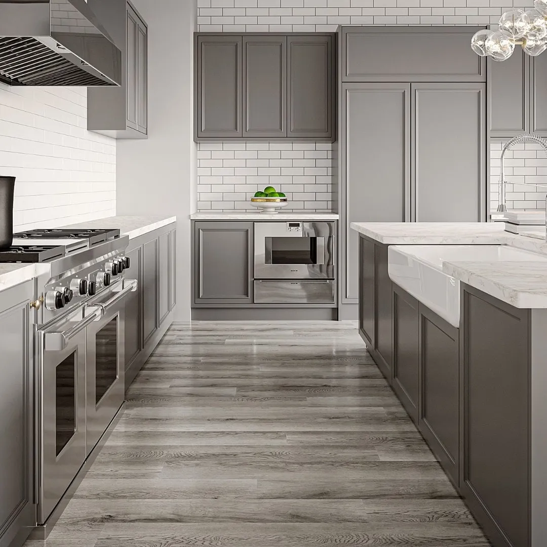 Artmore Tile ReFresh Aspen Pecan 12-mil x 6-in W x 48-in L Waterproof Glue Down Luxury Vinyl Plank Flooring ( 36-sq ft Per Carton ), photo 4 of 8