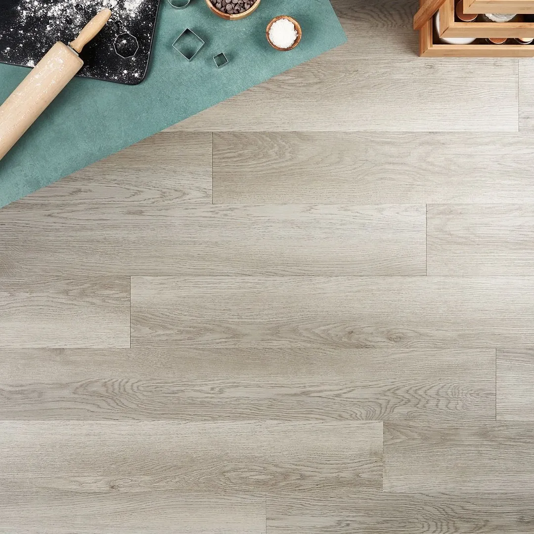 Artmore Tile ReFresh Aspen Pecan 12-mil x 6-in W x 48-in L Waterproof Glue Down Luxury Vinyl Plank Flooring ( 36-sq ft Per Carton ), photo 2 of 8