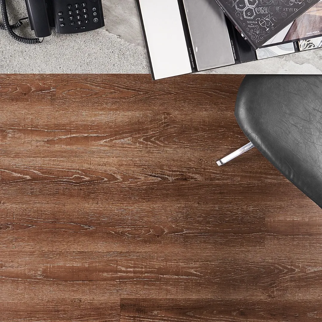 Artmore Tile ReFresh 12-mil 6.3-in W x 48.4-in L Waterproof Glue down Vinyl Plank, photo 6 of 24