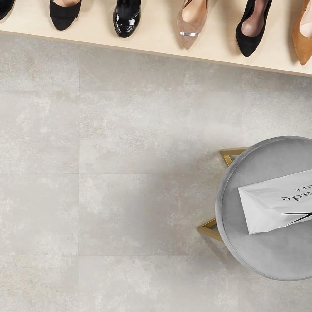 Artmore Tile Refresh 6-mil 12.4-in W x 24.4-in L Waterproof Glue down Vinyl Tile, photo 2 of 8